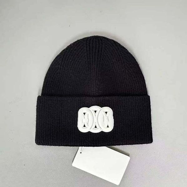 

designer beanies for women thermal winter hat fall ski cap classical luxury black hat 02, #1