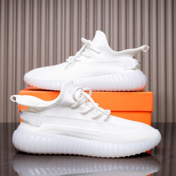 

Designer Outdoor Sneakers Fashionable Luxury Casual Shoes Men Women New Fly-knit Sneakers Global Sports Equipment Mesh Breathable Thin Running Shoes Size 36-44, Options_4