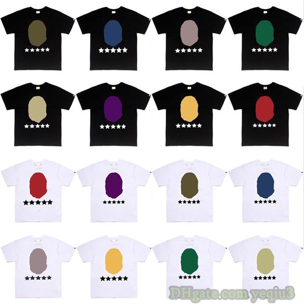 

Men Fashion T Shirt Designer Camouflage Tees Streetwear Casual Short Sleeve Top Summer Outdoor Wear Trendy Look Size M to 3XL, White