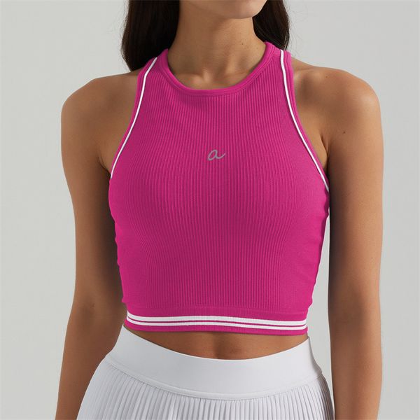 AK1051 Women bralette Yoga Bra Tank Top Tight Cew Neck Fintness lingerie Vest Skinfriendly Close Quick Dry Top Female BFT1051