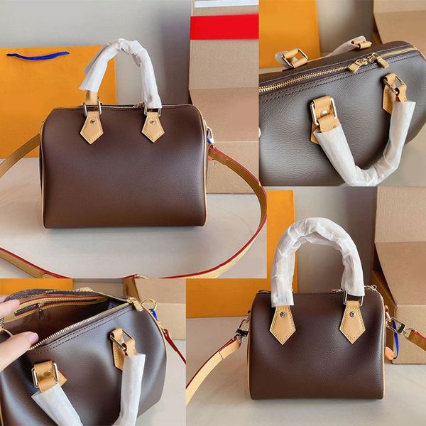 Crossbody Bags Pillow Boston Bag designer Shoulder Handbag Purse Underarm Women Handbags brown Old Flower Sac High quality soft Fashion letters Removable strap