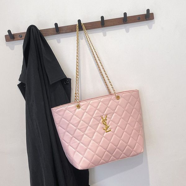 

Designer bag free shipping 2025 new fashion luxury high-end texture printed large capacity bucket bag, single shoulder crossbody bag for womens, Color 3