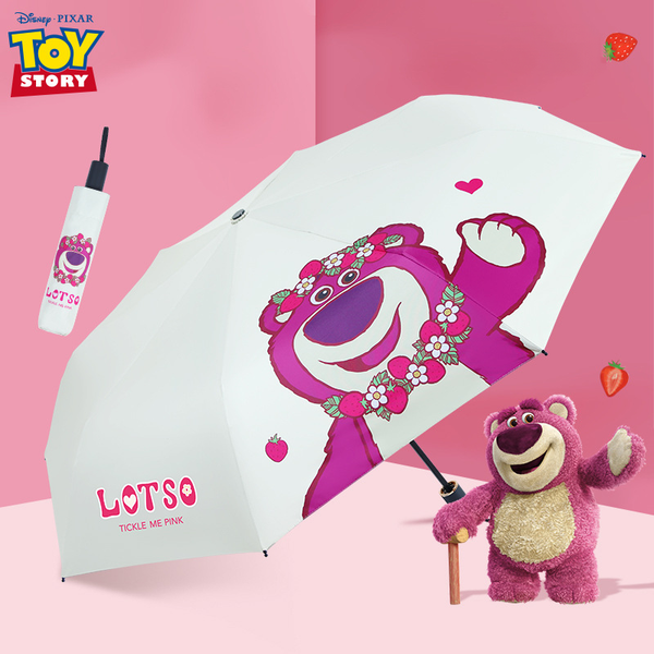 Disney Frozen Children's Umbrella Student Long Handle Sun Umbrella Half-Automatic Umbrella Children's Rain and Sun Umbrella Protective and Durable for students.