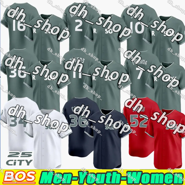 #11 Rafael Devers Jersey Triston Casas Bostoncity Red Sox Jerseys David Ortiz city Custom Baseball Jerseys Alex Bregman Masataka Yoshida jersey