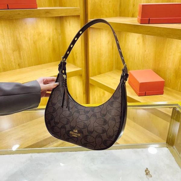 

Hot Designer Bag Luxury Bag Shoulder Bag New Women's Bag Versatile Shoulder Crossbody Mini Monogram Shoulder bag texture underarm handbag commuting simple bag 006, #5