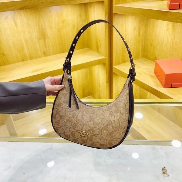 

Hot Designer Bag Luxury Bag Shoulder Bag New Women's Bag Versatile Shoulder Crossbody Mini Monogram Shoulder bag texture underarm handbag commuting simple bag 007, #3