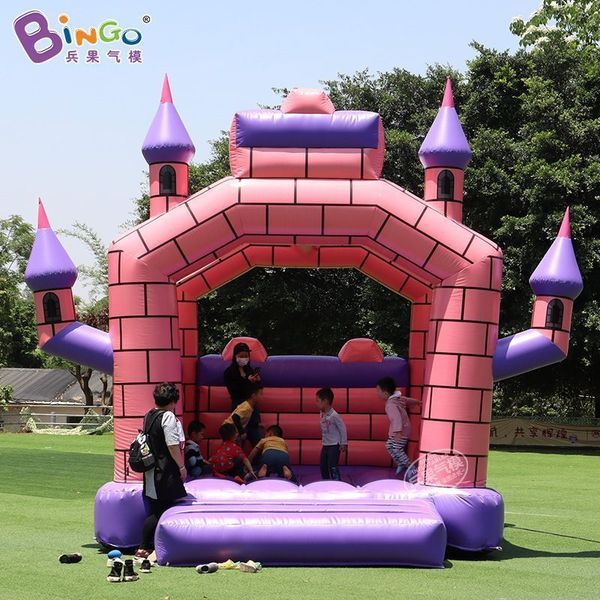 Free Shipping Inflatable Castle Small PVC Mesh Trampoline Air Model Outdoor Activities Festival Amusement Park