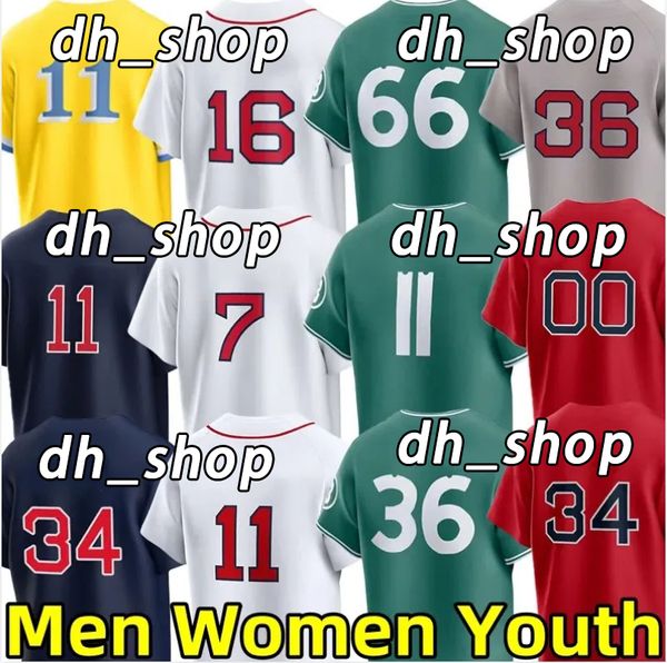 Wilyer Abreu Triston Casas Rafael Devers red sox jersey Garrett Crochet Alex Bregman Trevor Story Baseball Jerseys David Ortiz red sox city connect jersey