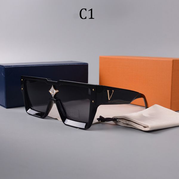 

Designer sunglasses women Versatile sunglasses for Woman and Man Goggle Beach Sun Glasses Vintage Skinny with large Travel vintage personalized sun glasses