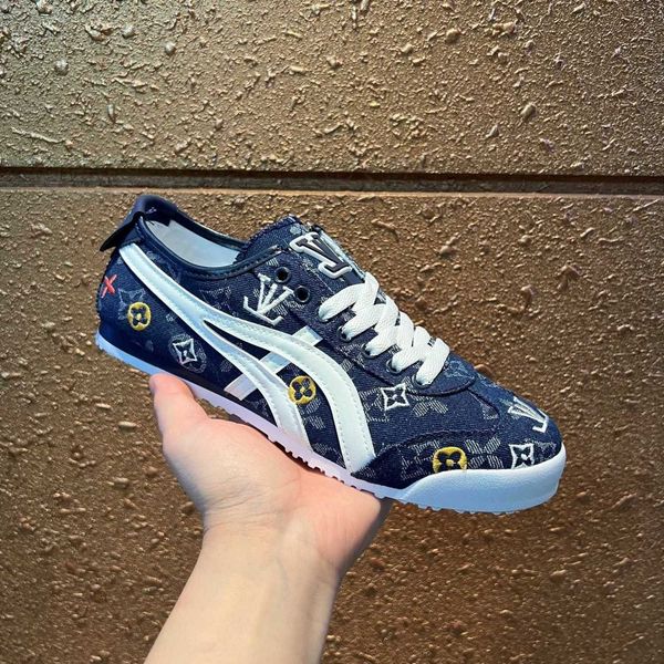 

Desigenr Shoe Men's Shoes Spring New Trend All Kinds of Fashion Belt Resistant Dirty Breathable Comfortable Sports Shoes 45, Denim blue#