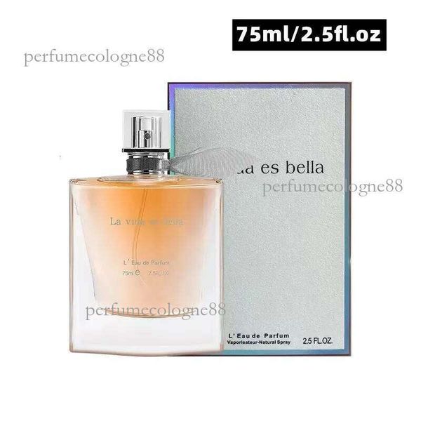

Women Fragrance 75Ml Beautiful Perfume 2.5Oz Eau De Parfum La Vie Est Belle EDP Floral Flower Rose Fruit Scent Paris Lady Spray Charming Perfumes Cologne 5 2f1