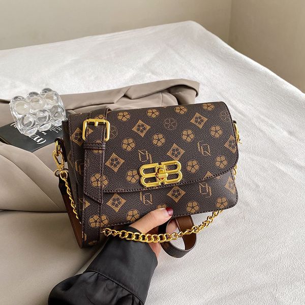 

Print fashion all kinds of small bags women new armpit bag women shoulder cross-body bag 2025s hot, Brown #