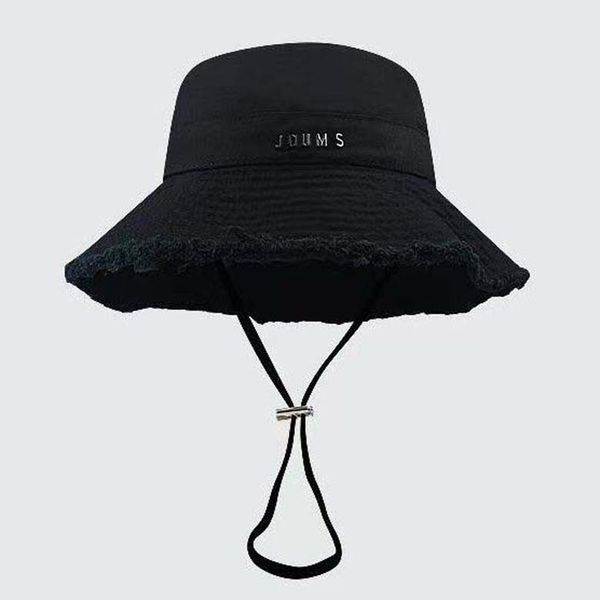 

Designer Bucket Hat for Men Women Wide Brim Cap Sun Prevent Outdoor Beach Canvas Bucket Hat can be used for shading outdoor travel 01, #2