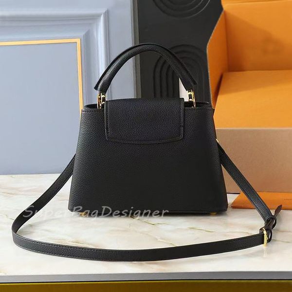 

7A High quality Designer Shoulder Bags Handbag Top Handle Women Capucines BB Totes Crossbody Bag Genuine Leather Handbags Woman Purses ladies tote lady Luxury bag, White
