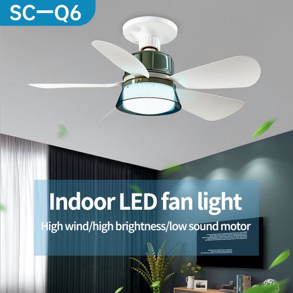 Remote-Controlled Ceiling Light/Fan Combo: Infinite Brightness Levels + Speed Settings for Optimal Comfort