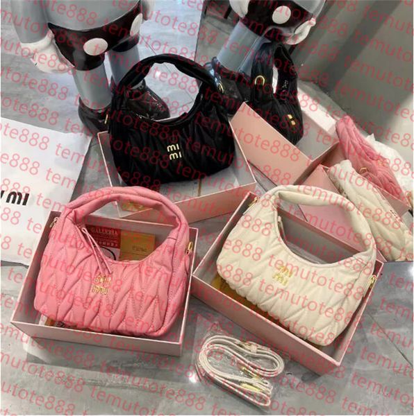 

Women's pink Designer Cleo bag satchel tote Wander Matelasse underarm hobo Genuine Leather with shoulder strap clutch purses Crossbod, Watermelon