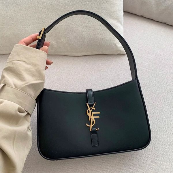 

Designer bag Shoulder bag Luxury Bag HOBO bag Hig Quality Handbag Designer Luxury Shoulder bag Classic Women Designer 2025 Handbag Black Leather Chain bag, Y-5