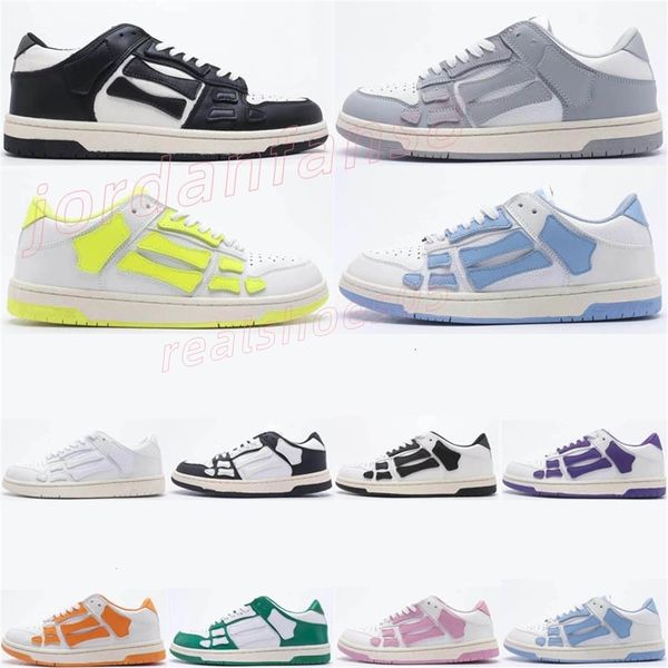 

women men sneakers green skel top shoes low white orange red black running shoe light grey, 17_color
