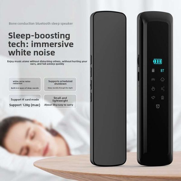 Bone Conduction Small Speaker Under Pillow Bluetooth Card Device Sleep Headphones Built-in White Noise