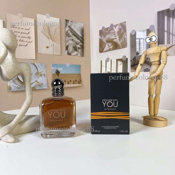 

perfume cologne designer Fragrance Designer Perfume Men Stronger With You Intensely Absolutely Eau De Parfum Man Cologne Spray Body Mist Fast Ship High Quality 123a