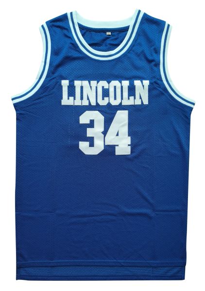 

Jersey Jesus Shuttlesworth 34 Lincoln High School Basketball Jersey Movie He Got Game Jersey Men's Sport Shirt Us Size S-XXXL, Grey