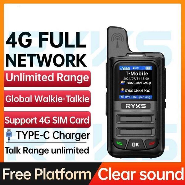 Global 4G POC Distance Unlimited Walkie talk 5000 km Remote Radio Police Fleet Free Public Network OutdoorXJ250928