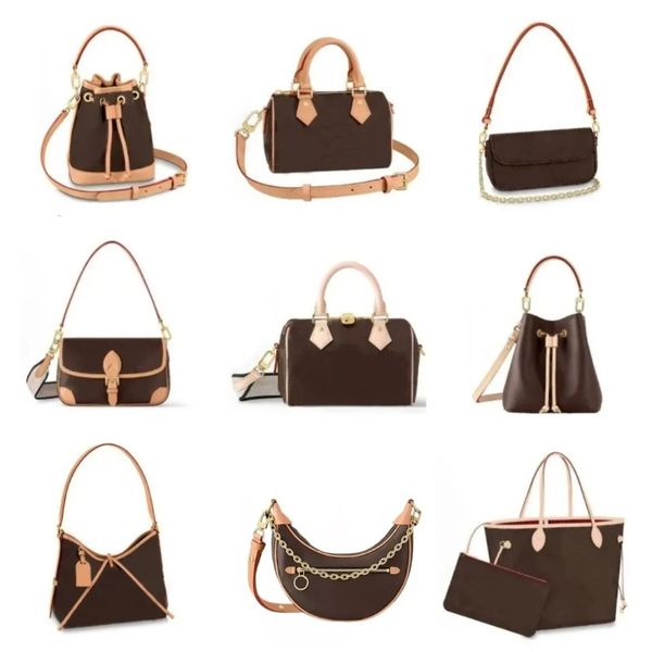 

Best Designer bag Nano Diane handbag Boulogne Women Loop Hobo Shoulder Bag leather clutch pochette classic Mini Chain Purses Luxury tote crossbody Bags, No.32