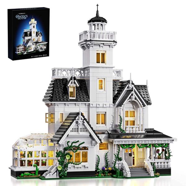 Magic House Owens Home Building Blocks Set Medieval Architecture Vintage Cottage Collection Bricks Toys Gifts Fans Adults Z251007