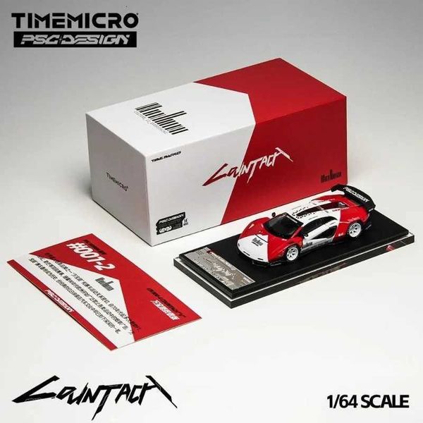 164 TimeMicro Lamborghini Countach Alloy Car Model Z251008