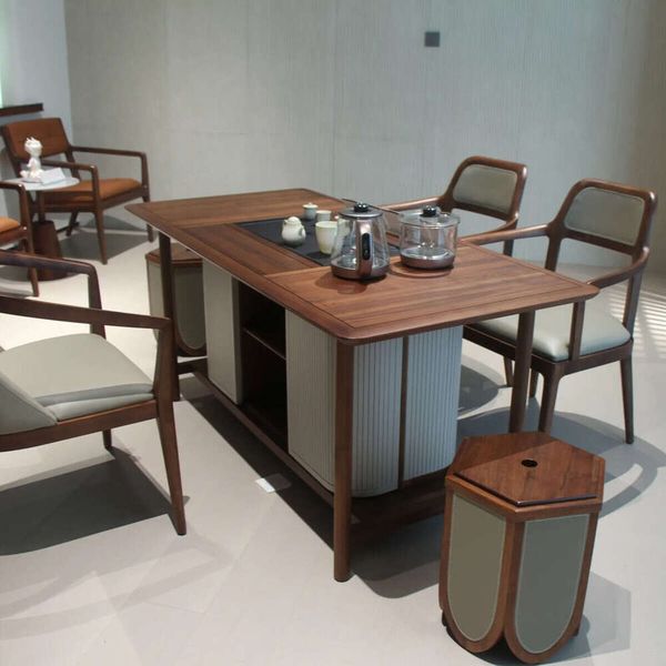 

Zhong zhixin Chinese-style wood tea table/High-end solid woodfurniture/pure natureguarantees quality of life