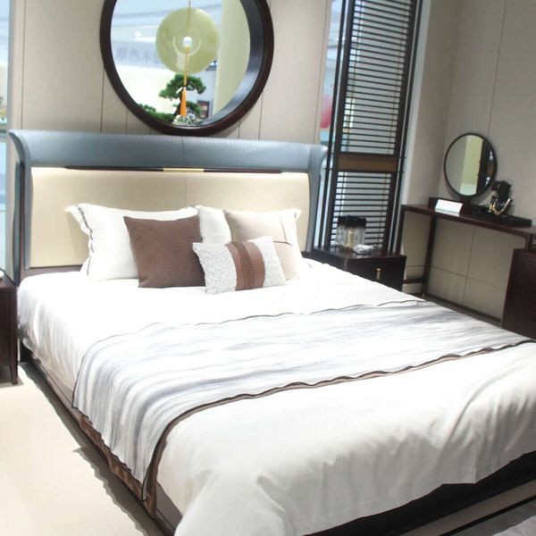 

Zhong zhixin Premium Quality Wooden Furniture: Classic Chinese Style Full Size Bedroom Set.