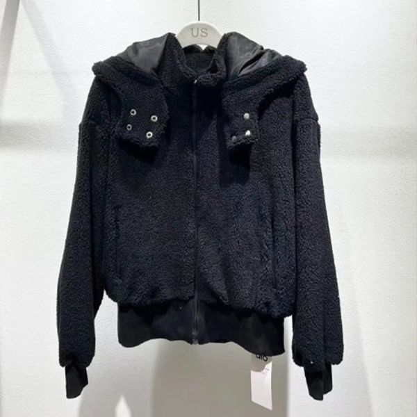 

25 autumn/winter new jacket, warm and trendy zipper jacket, casual outdoor solid color coat, versatile to wear, M1