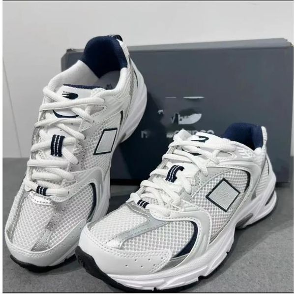 2025 hot sell Casual Men Women Sports Shoes New NBBalance 530 Breathable Mesh Low Cut Lace-up Leisure Sneakers Outdoor Unisex Zapatos Trainers Size 36-46