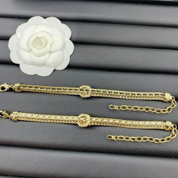 

Bracelet Designer Luxury Women Bangle Crystal Necklace Pendant necklace Bracelet Wedding Party Bracelet Jewelry with Box