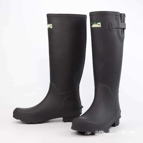 Stay Dry in Style: Waterproof Unisex Tube Rain Hunter Boots