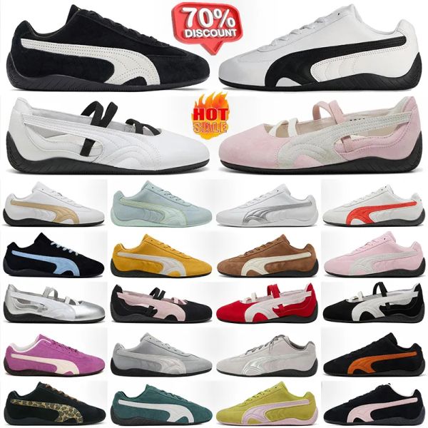 

Designer Women Ballet Flats Mary Jane Shoe Mauve Mist Sier Black Germany Es Speedcats Suede Sneakers Mens Driving Ladies Dancing Shoes 35-45, P7