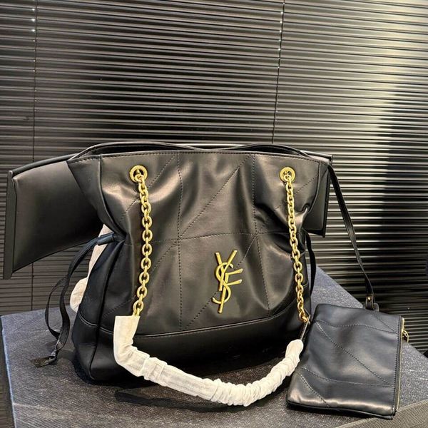 

Tote bag Designer bag luxury bag women's classic drawstring Bucket bag mini shopping bag diamond grid design summer new crossbody bag banquet bag chain shoulder strap, Color2