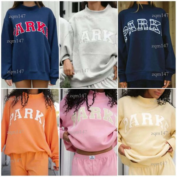 

parke women designer sports jogging sweatshirt womens autumn loose fit letter print fashion yoga hoodie, No.08