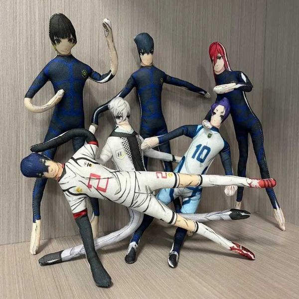 Anime Blue Lock Plush Toy Isagi Yoichi Bachira Meguru Nagi Seishiro Chigiri Hyoma Cosplay Stuffed Dolls Figure Peluches Props C251013