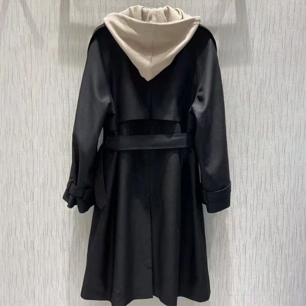 

Women's windbreaker long jacket designer top down jacket thick warm down windbreaker thin sleeve women's jacket coat, M1