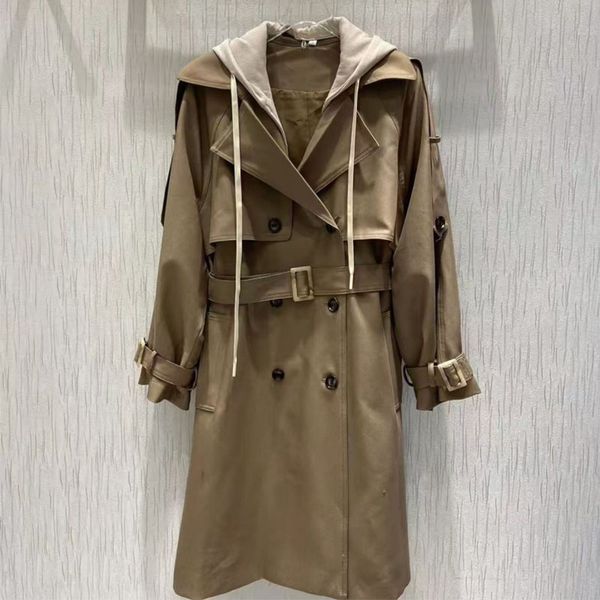 

Women' windbreaker long jacket designer top down jacket thick warm down windbreaker thin sleeve women' jacket coat, M1