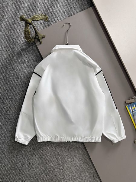 

Winter designer jacket coat zipper windbreaker down jacket jacket nylon fabric letters metal lightweight and comfortable, Black