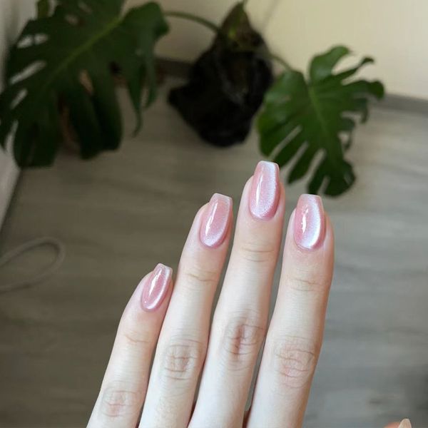 

Elegant Stylish Removable Nails Enhancers Featuring Lifelike Hue Options Suitable for Parlor Application Handcrafted
