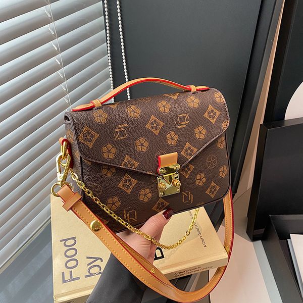 

Women's new casual retro mailman shoulder temperament crossbody bag fashion handbag, Khaki#