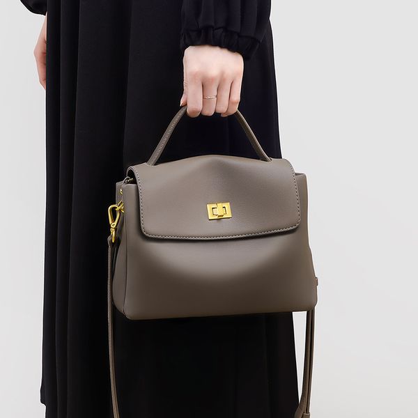 Designer Bag 2025 New High-end Genuine Leather Women's Handbag Tote Commuter Messenger Bag Mom Luxury Bag Bag Stylish Crossbody Bag