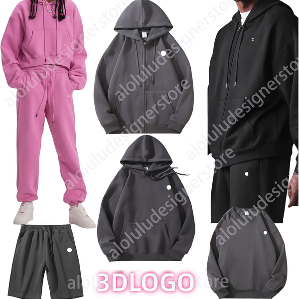 

Hot sale Women Yoga Casual sports hoodie sets Oversized Sweatshirts 3D Logo Long Sleeve set short sleeves Crop Top Fitness Workout Neck Blouse Gym men Sweatshirts, S3