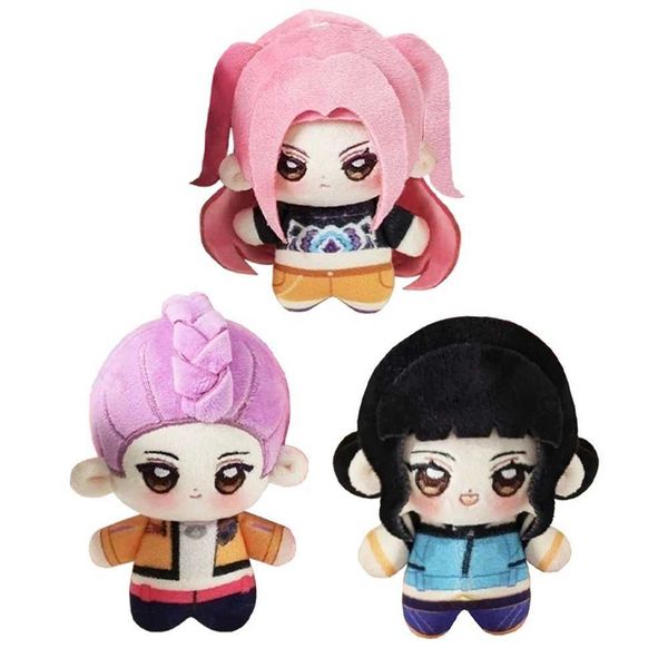 Anime KPop Rumi Zoey Mira Plush Cosplay Doll Keychain Stuffed Cotton Plush Zoey Figure KPOP Plushie Pillow Halloween Xmas Gifts W251114