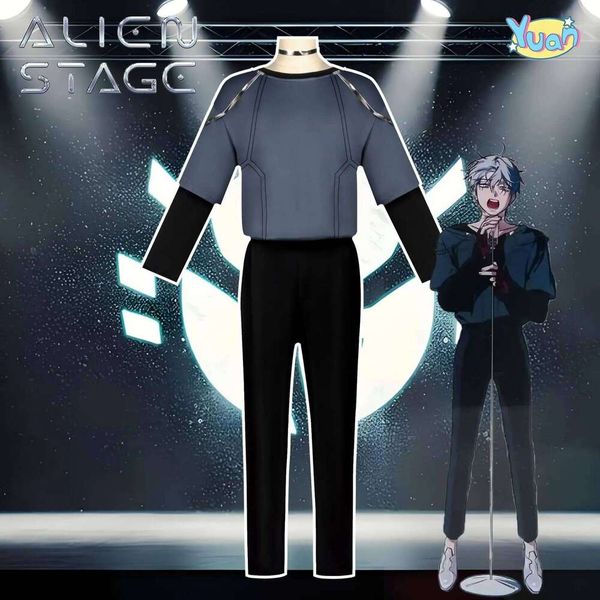 Alien Stage Cosplay Till Full Set Outfit Anime Male Costume Halloween Convention Uniform