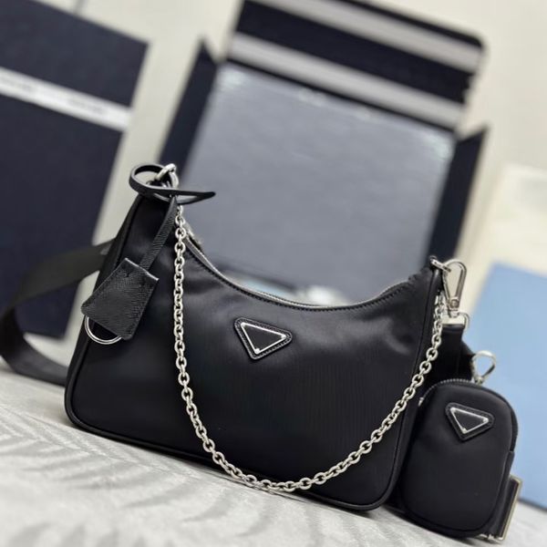 

Designer bag Drand-name women's bag Luxurious Korean-style women's bag Underarm bag elegant single-shoulder Western-style Crossbody bag small s black and white Toto bag, #20