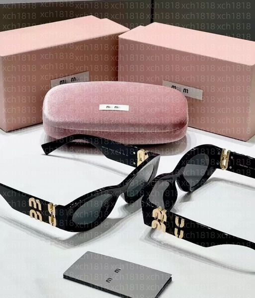 

Designer Sunglasses for womens sunglasses men sunglass woman rimless frame mirror cat eye shades luxury sun glasses for women Y2K spicy girl gift 5A quality S